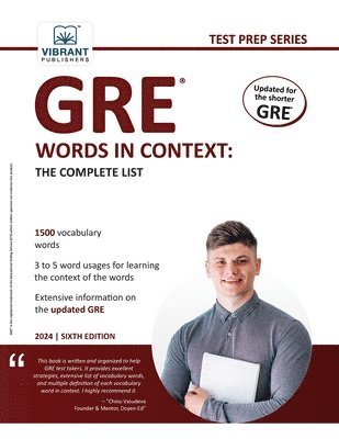 Vibrant Publishers - GRE Words In Context, Häftad