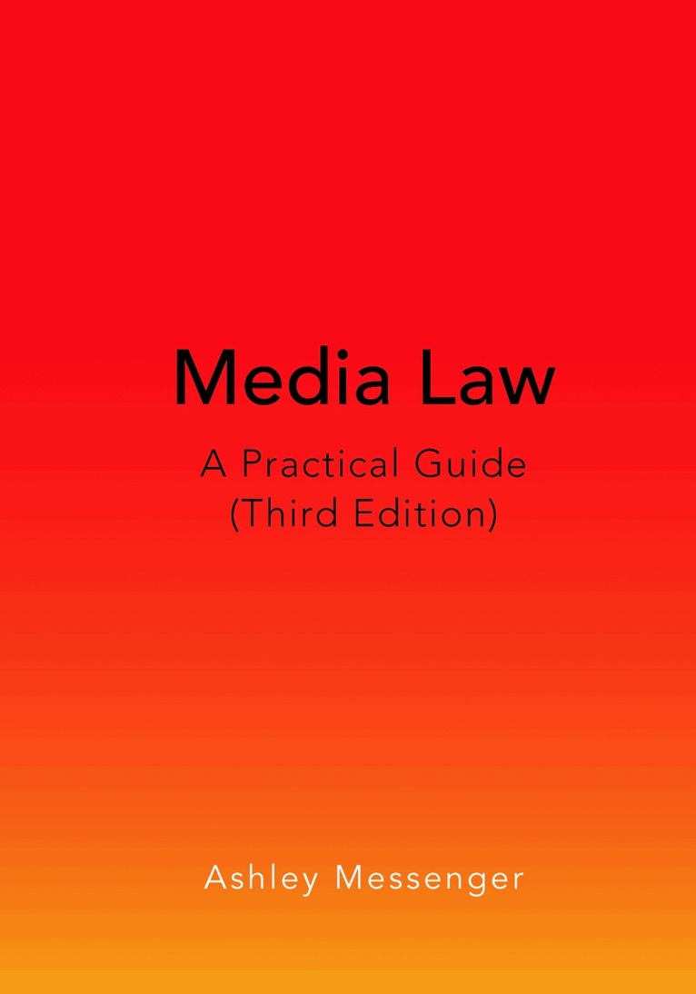 Ashley Messenger - Media Law, Häftad