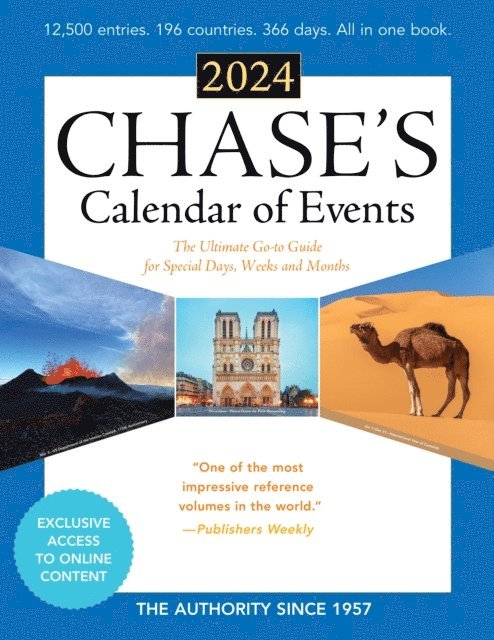 Editors of Chase's - Chase's Calendar of Events 2024, E-bok. Tillgänglighet: Lägg i varukorg