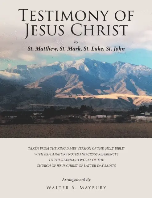Walter S. Maybury - Testimony of Jesus Christ, E-bok. Tillgänglighet: Lägg i varukorg
