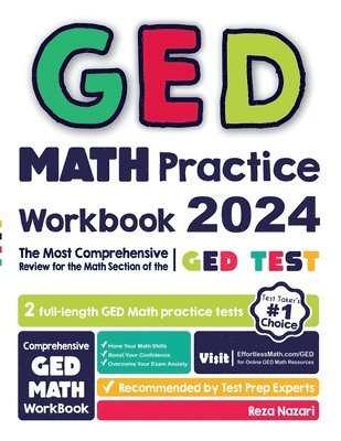 Reza Nazari - GED Math Practice Workbook, Häftad
