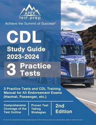 Apex Test Prep - Cdl Study Guide 2023-2024, Häftad. Tillgänglighet: Lägg i varukorg