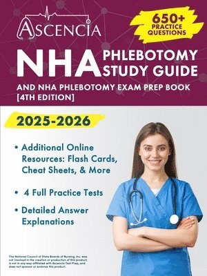 Jeremy Downs - NHA Phlebotomy Study Guide 2025-2026, Häftad. Tillgänglighet: Lägg i varukorg