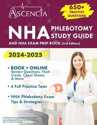 Jeremy Downs - NHA Phlebotomy Study Guide 2024-2025, Häftad. Tillgänglighet: Lägg i varukorg