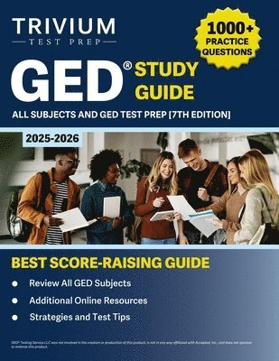 B Hettinger - GED Study Guide 2025-2026 All Subjects, Häftad