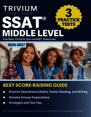 B Hettinger - SSAT Middle Level Prep Book 2026-2027, Häftad