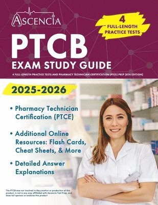 Jeremy Downs - PTCB Exam Study Guide 2025-2026, Häftad. Tillgänglighet: Lägg i varukorg