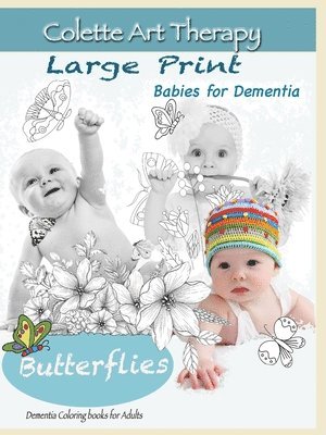 Colette Art Therapy - Butterflies. Dementia coloring books for Adults, Häftad. Tillgänglighet: Lägg i varukorg