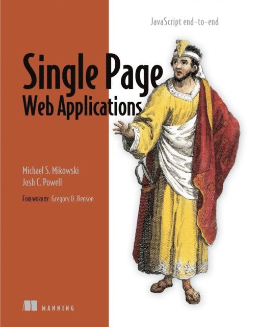Josh Powell, Michael Mikowski - Single Page Web Applications, E-bok
