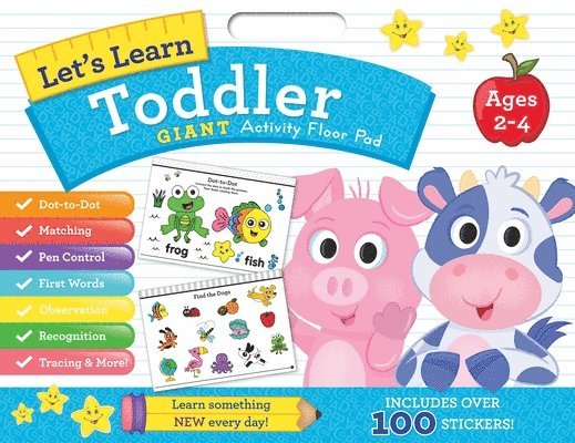 Kidsbooks Publishing - Let's Learn Toddler: Giant Floor Pad, Häftad