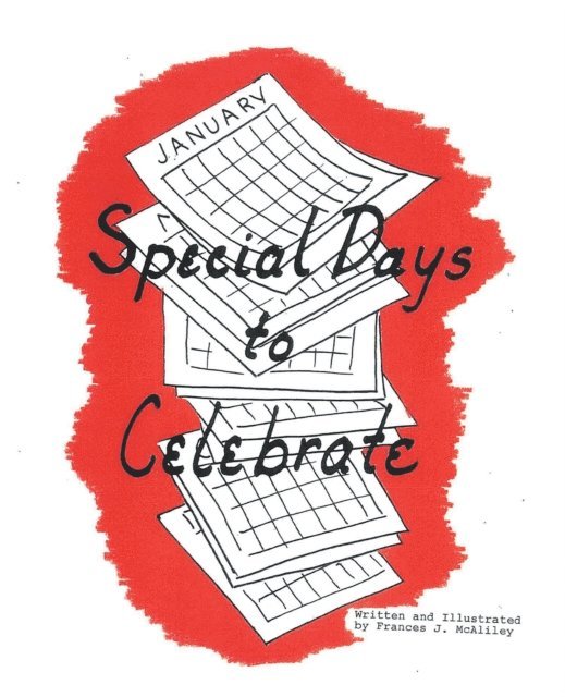 Special Days to Celebrate
