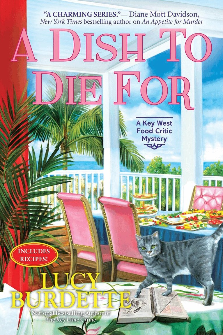 Lucy Burdette - Dish to Die for, Inbunden