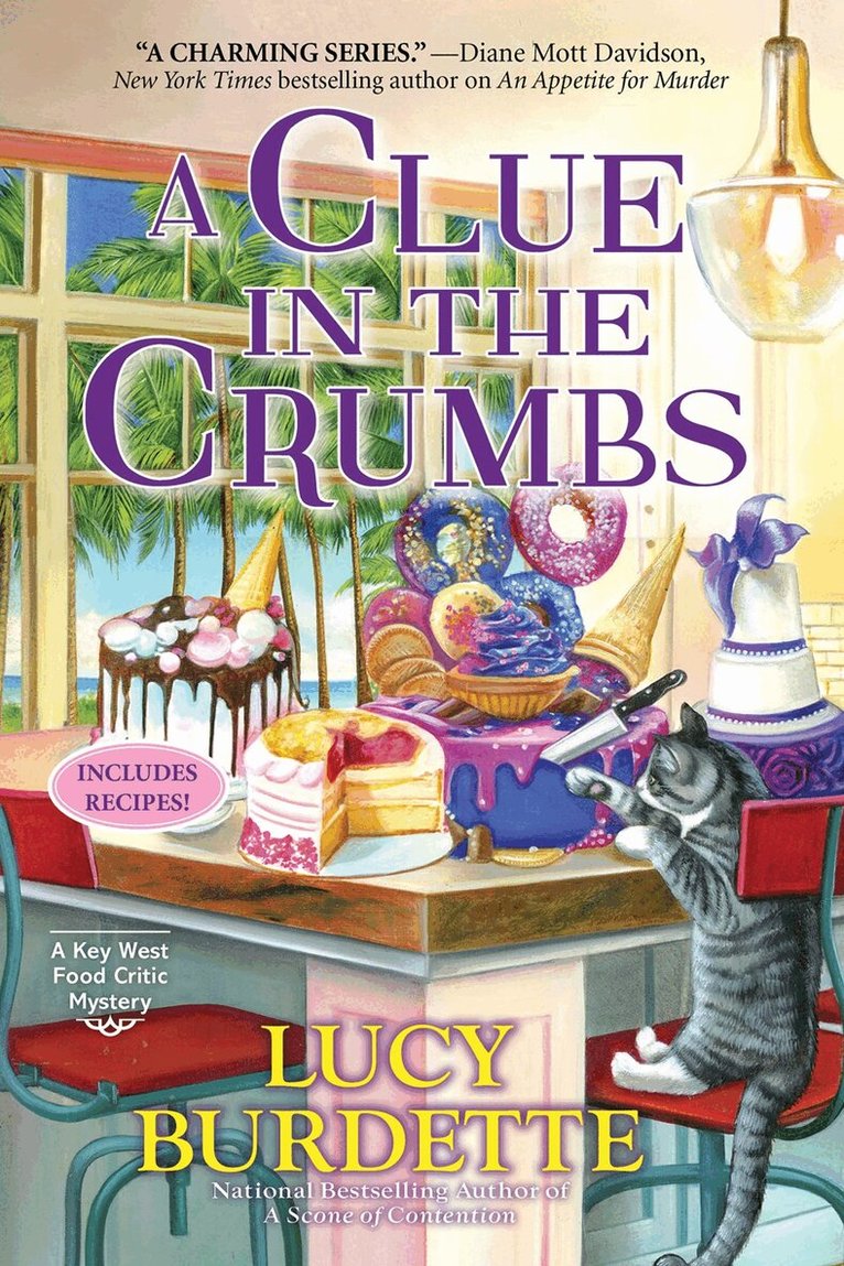 Lucy Burdette - Clue in the Crumbs, Häftad