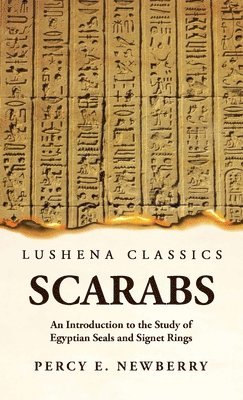 Percy E Newberry - Egyptian Scarabs, Inbunden. Tillgänglighet: Lägg i varukorg