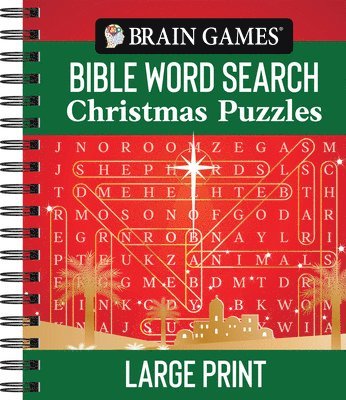 Publications International Ltd, Brain Games - Brain Games - Bible Word Search: Christmas Puzzles - Large Print, Häftad. Tillgänglighet: Lägg i varukorg