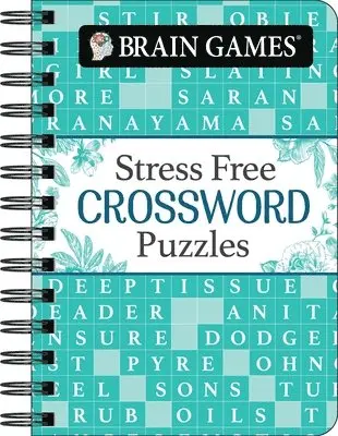 Brain Games - To Go - Stress Free: Crossword Puzzles (Teal): Volume 2