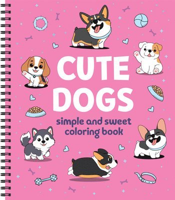 New Seasons, Publications International Ltd - Simple and Sweet Coloring Book: Cute Dogs, Häftad