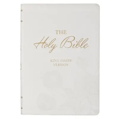 KJV Bible Super Giant Print Faux Leather White, Inbunden. Tillgänglighet: Lägg i varukorg