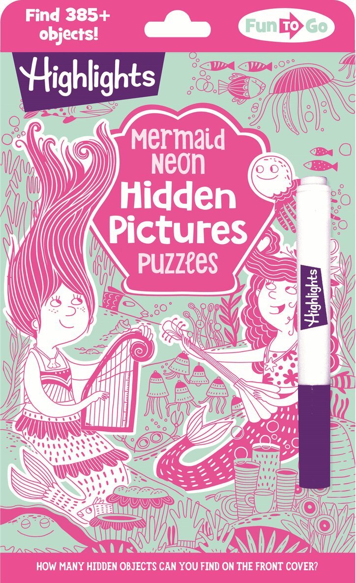 Mermaid Neon Hidden Pictures Puzzles, Häftad. Tillgänglighet: Lägg i varukorg