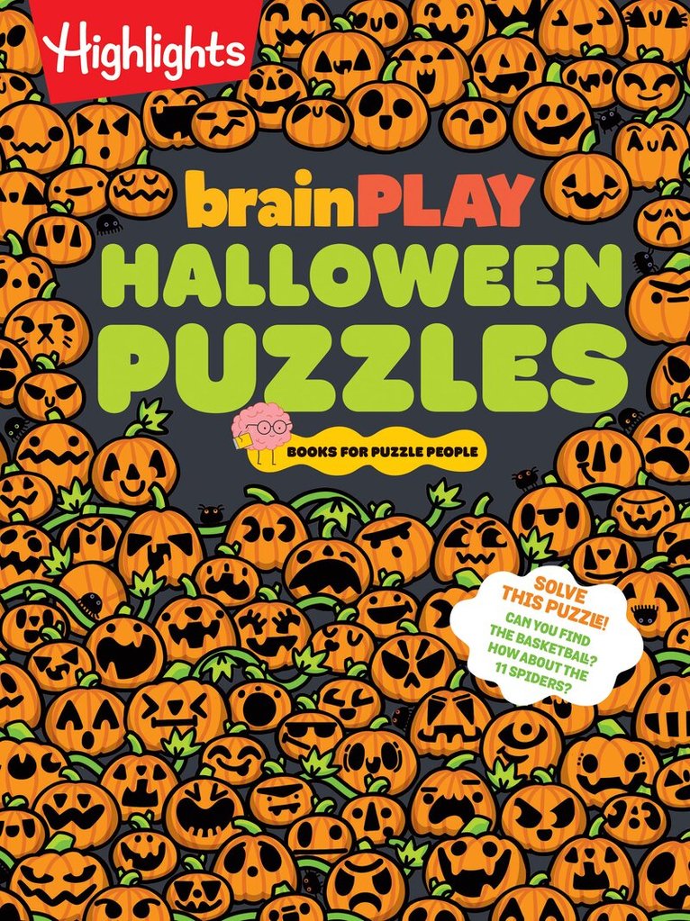 brainPLAY Halloween Puzzles, Häftad