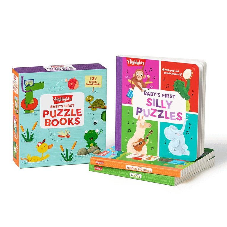 Baby’s First Puzzle Books, Kartonnage. Tillgänglighet: Lägg i varukorg