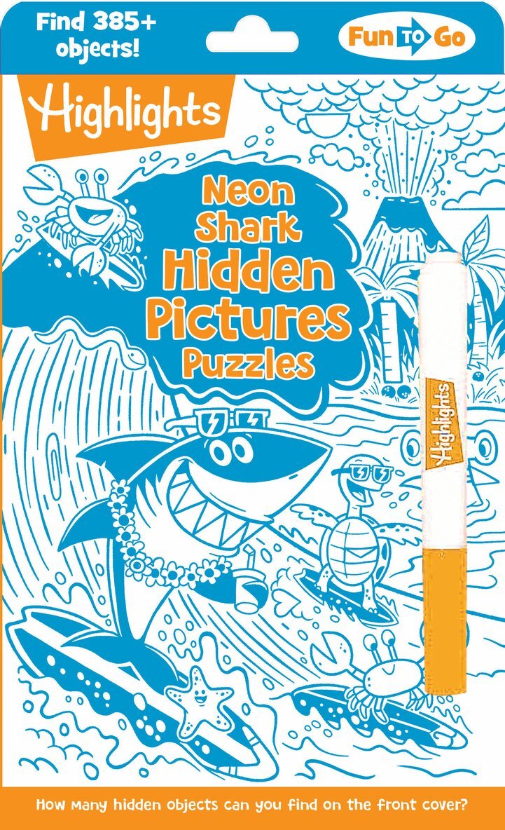 Neon Shark Hidden Pictures Puzzles, Häftad. Tillgänglighet: Lägg i varukorg