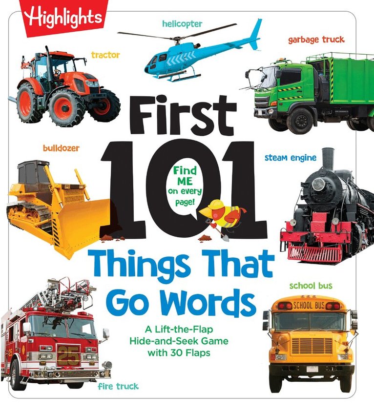 First 101 Things That Go Words, Kartonnage. Tillgänglighet: Lägg i varukorg