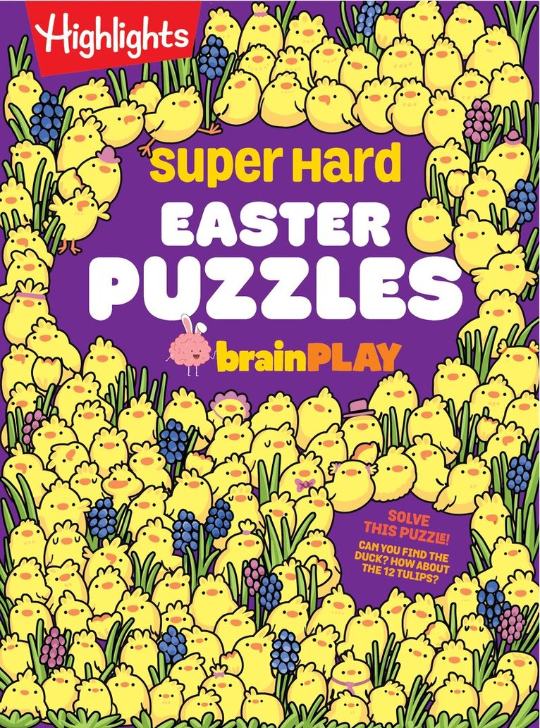Super Hard Easter Puzzles brainPLAY, Häftad