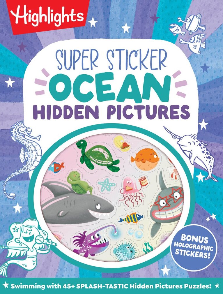 Super Sticker Ocean Hidden Pictures, Häftad. Tillgänglighet: Lägg i varukorg