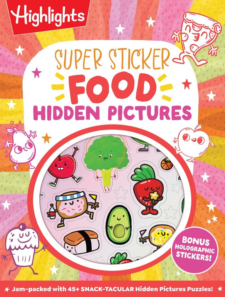 Super Sticker Food Hidden Pictures, Häftad. Tillgänglighet: Lägg i varukorg