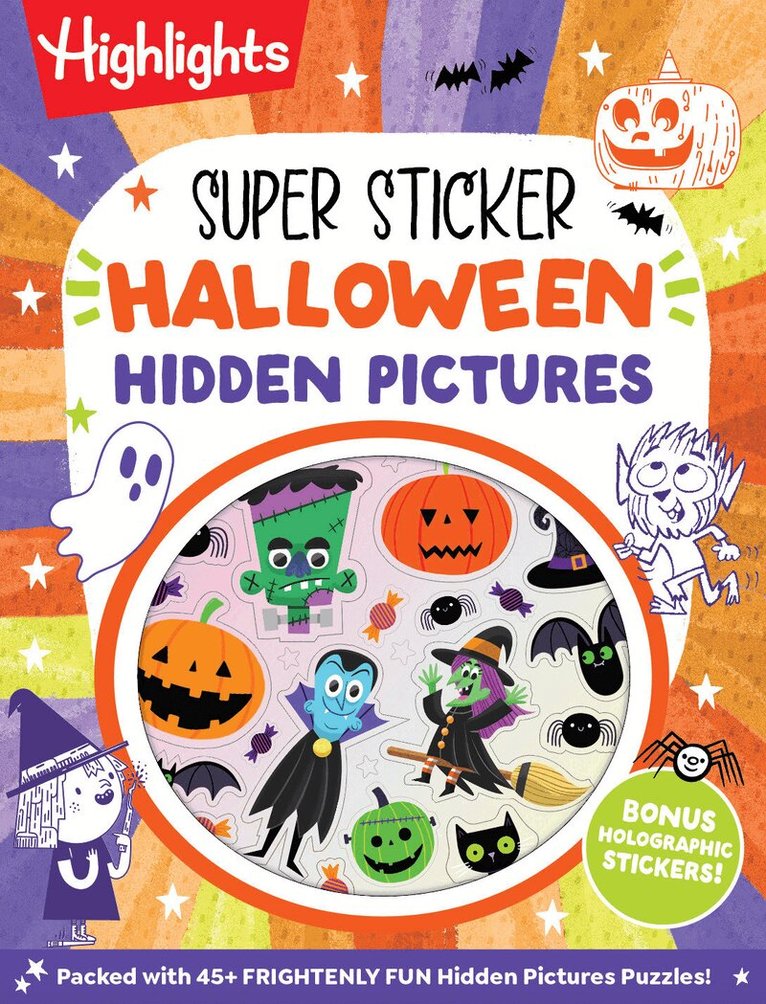 Super Sticker Halloween Hidden Pictures, Häftad. Tillgänglighet: Lägg i varukorg