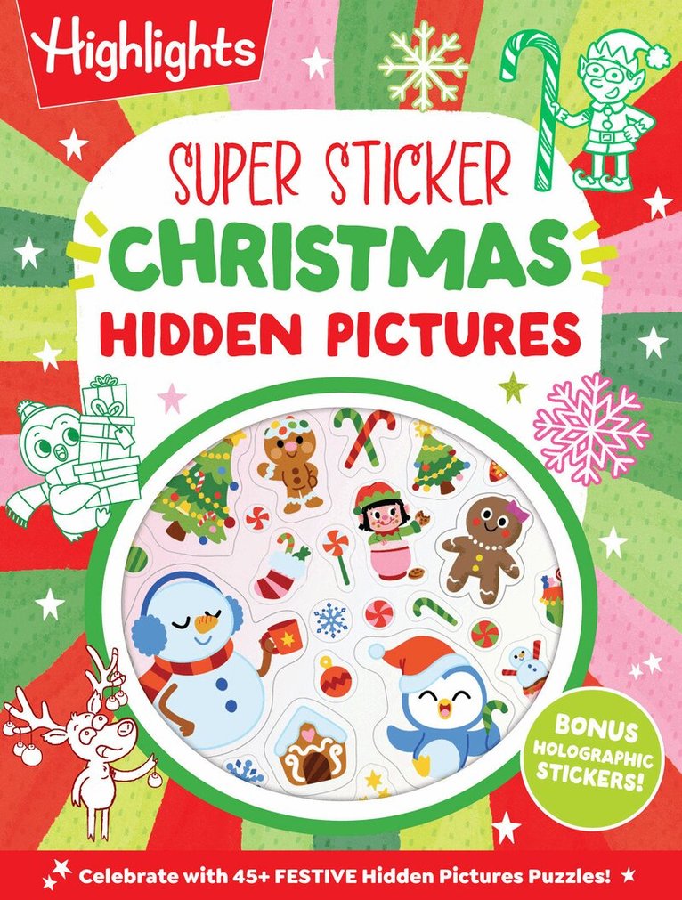 Super Sticker Christmas Hidden Pictures, Häftad. Tillgänglighet: Lägg i varukorg