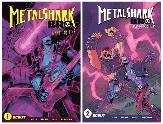 Bob Frantz, Kevin Cuffe - Metalshark Bro Vol 1 & Vol 2 Prepack 4, Häftad