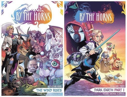 Markisan Naso - By the Horns Vol 1 & Vol 2 Prepack 4, Häftad