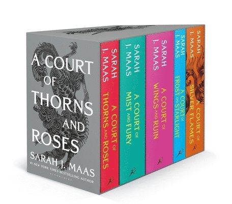 Sarah J. Maas - A Court of Thorns and Roses Paperback Box Set (5 Books), Häftad