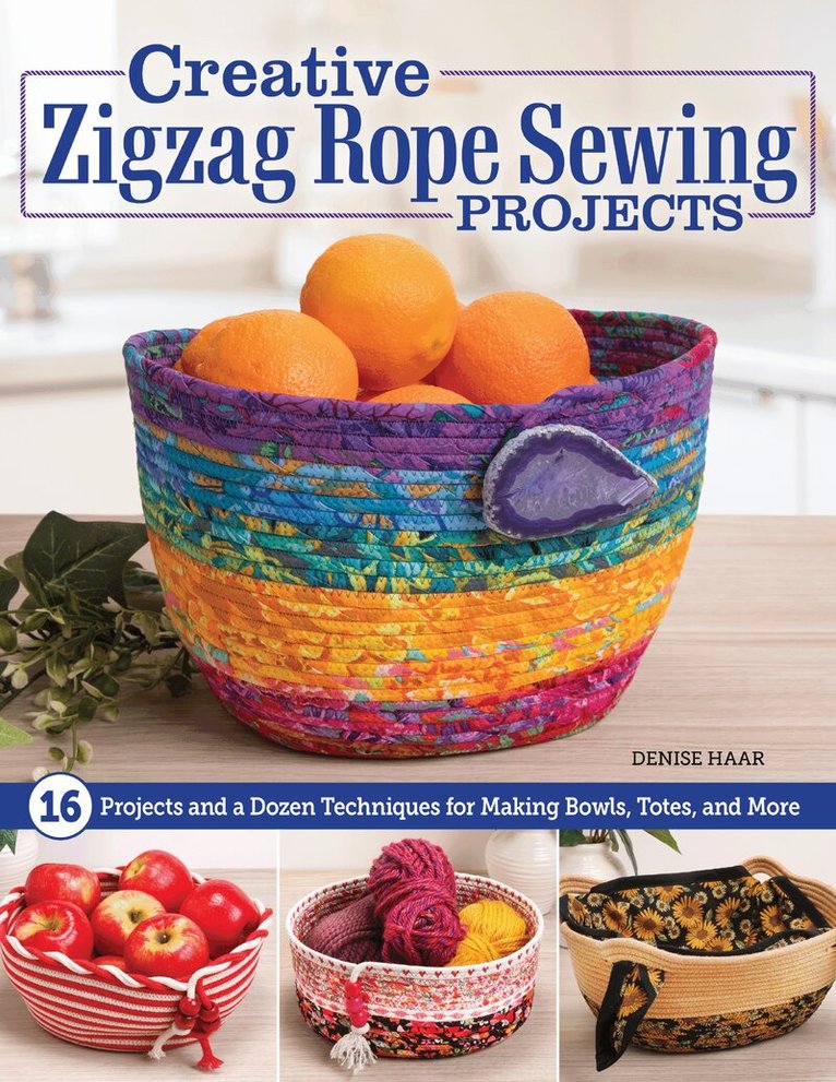 Denise Haar - Creative Zigzag Rope Sewing Projects, Häftad. Tillgänglighet: Lägg i varukorg