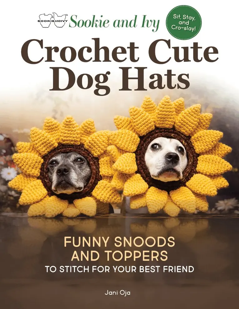 Sookie and Ivy Crochet Cute Dog Hats