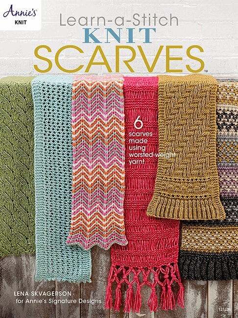 Lena Skvagerson - Learn-a-Stitch Knit Scarves, Häftad