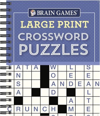 Brain Games - Large Print Crossword Puzzles