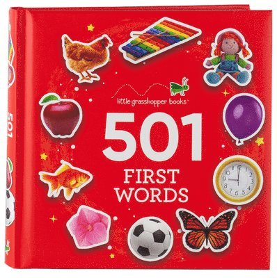 Little Grasshopper Books, Publications International Ltd - 501 First Words (Treasury), Inbunden