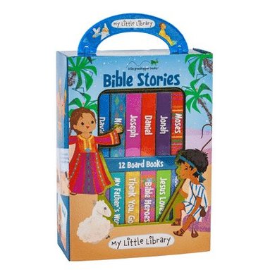 My Little Library: Bible Stories (12 Board Books) av Little Grasshopper Books, Publications International Ltd