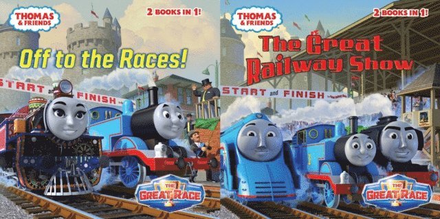 Great Railway Show / Off to the Races! (Thomas & Friends), E-bok