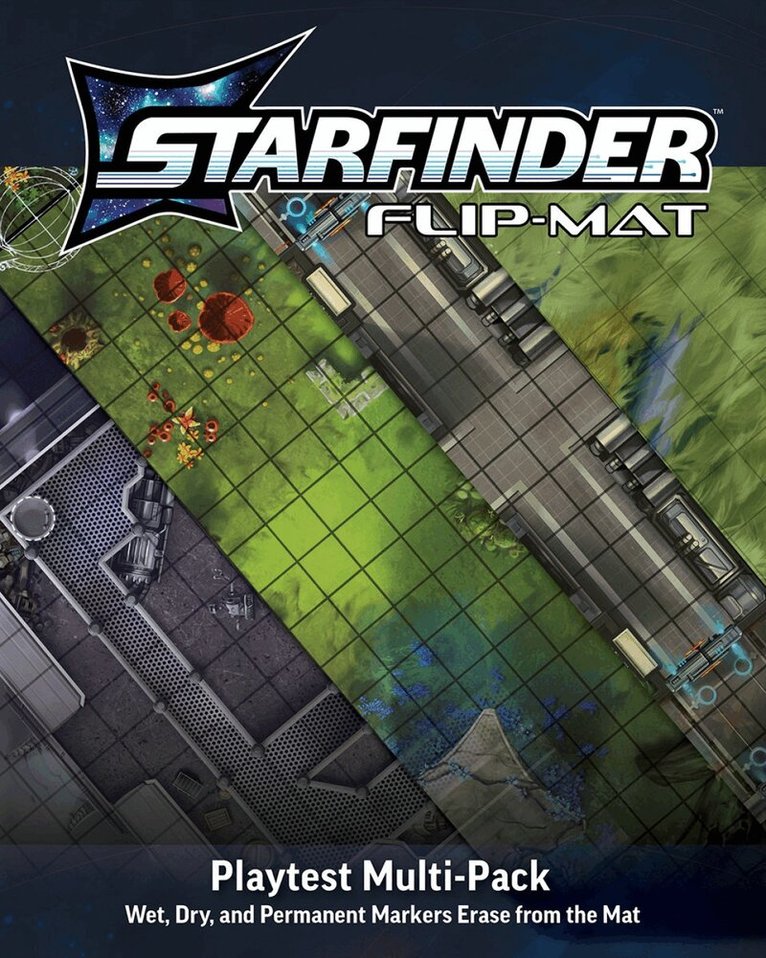 Damien Mammoliti - Starfinder Flip-Mat: Second Edition Playtest Multi-Pack. Tillgänglighet: Tillfälligt slut