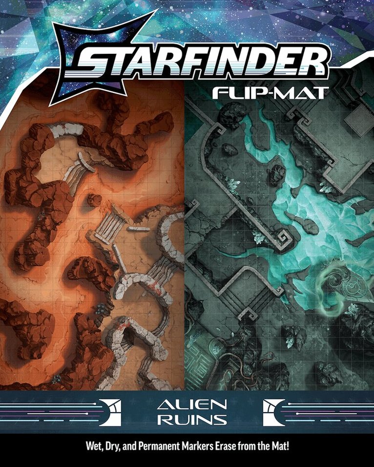 Damien Mammoliti - Starfinder Flip-Mat: Alien Ruins. Tillgänglighet: Lägg i varukorg