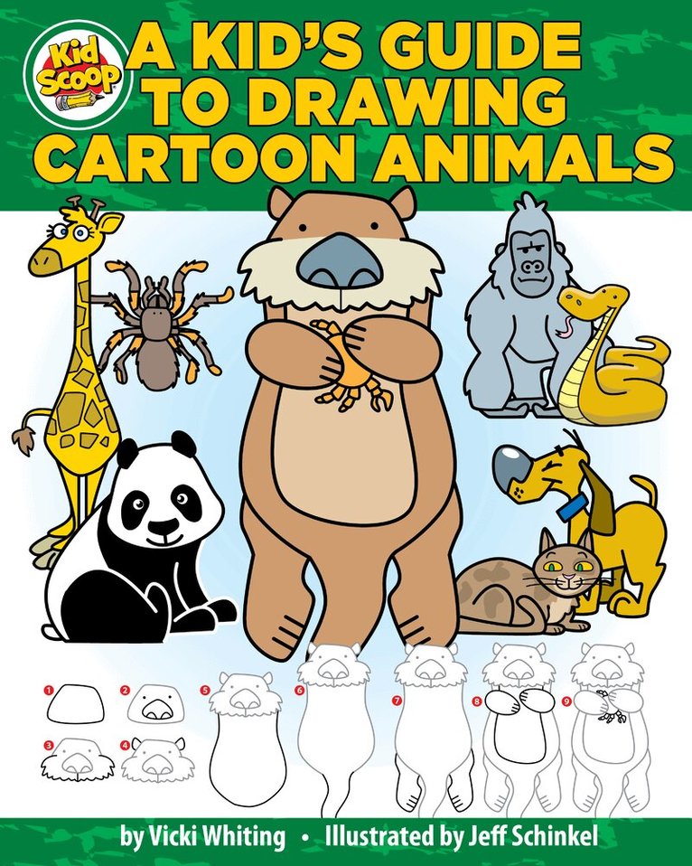 Vicki Whiting - Kid's Guide to Drawing Cartoon Animals, Häftad. Tillgänglighet: Tillfälligt slut