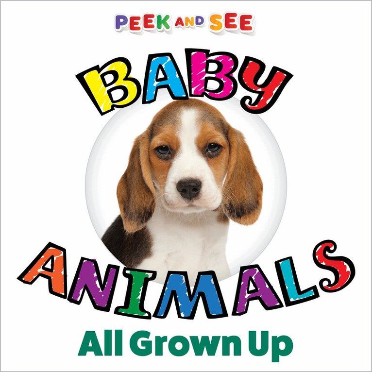 Editors of Happy Fox Books - Peek and See Baby Animals All Grown Up, Kartonnage. Tillgänglighet: Lägg i varukorg