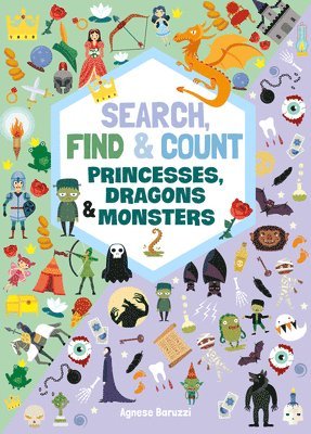 Agnese Baruzzi - Search, Find & Count: Princesses, Dragons & Monsters, Häftad