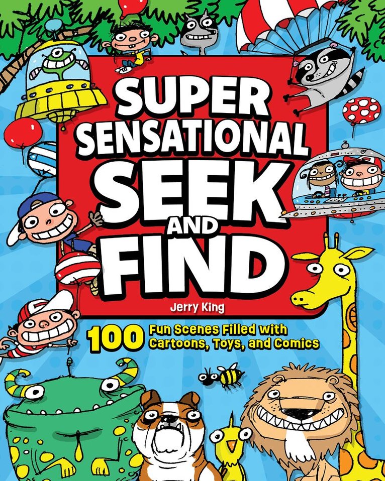 Jerry King - Super Sensational Seek and Find, Häftad