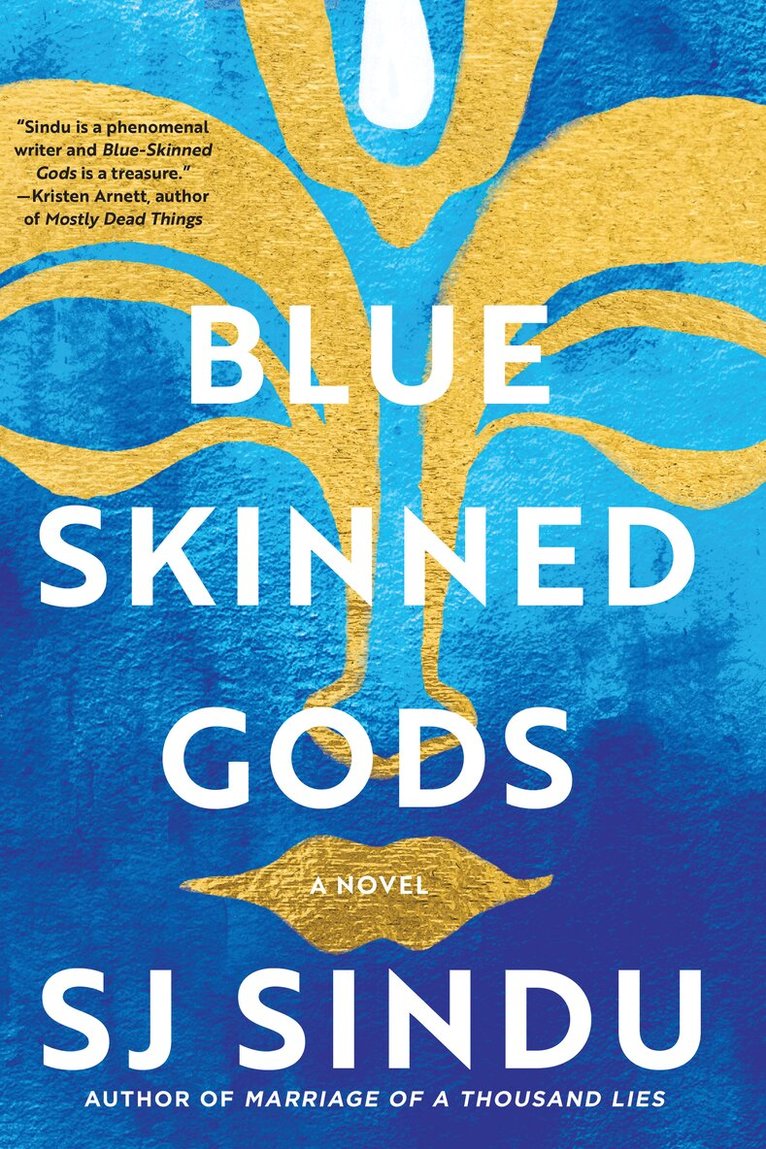 Sj Sindu - Blue-Skinned Gods, Häftad