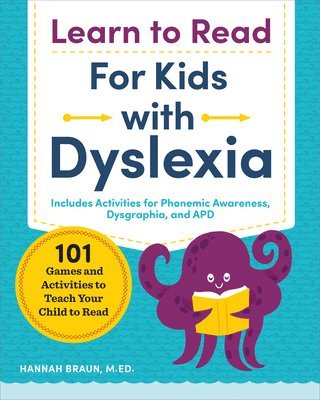 Hannah Braun - Learn to Read for Kids With Dyslexia, Häftad. Tillgänglighet: Lägg i varukorg